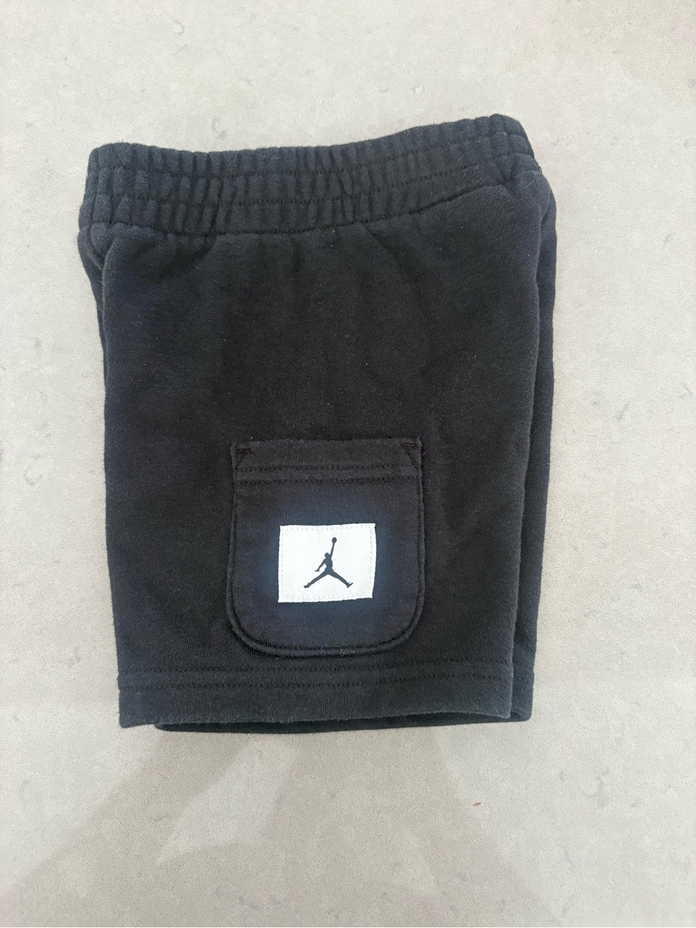 Jordan Kids Black Shorts with Jumpman Patch 3T